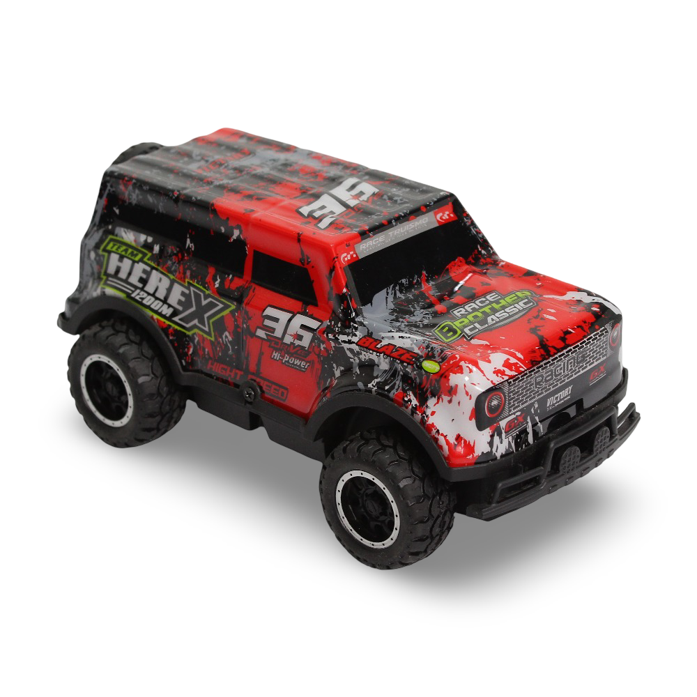 R/C Ghost Driver Car (Light & Sound) - Red