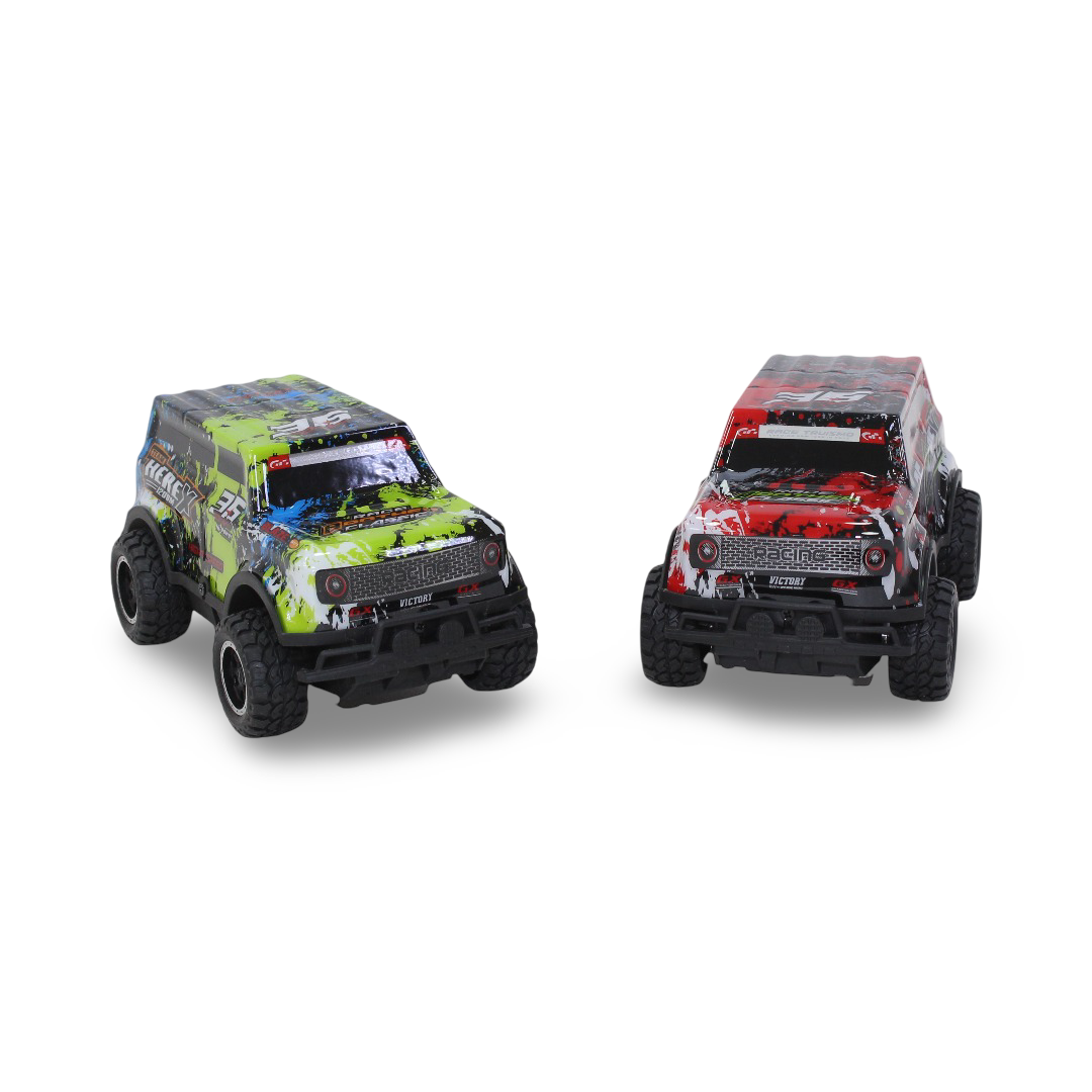 R/C Ghost Driver Car (Light & Sound) - Red - Toys - OKO