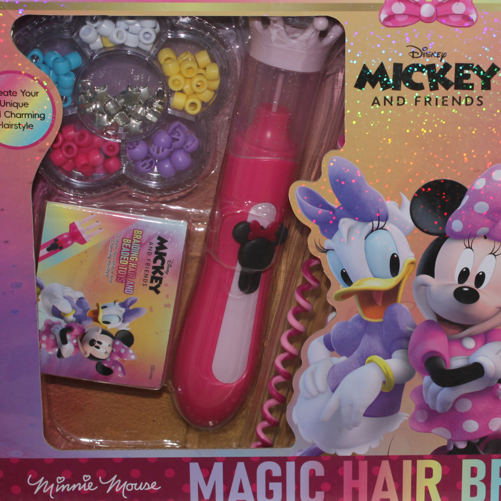 Magic Hair Braider Play Set – Minnie Mouse