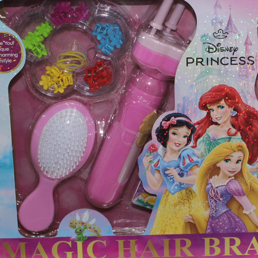 Disney Princess Magic Hair Braider Set – Pink