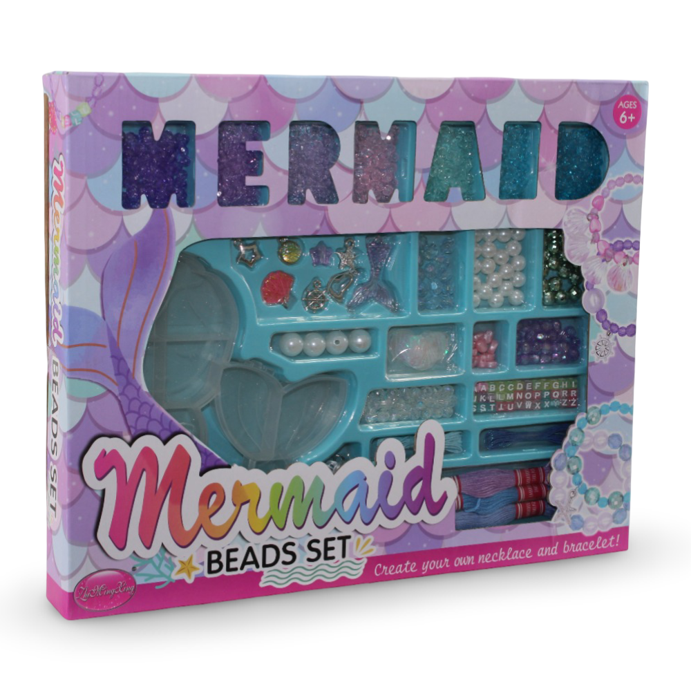 Mermaid Beads Jewelry Making Set