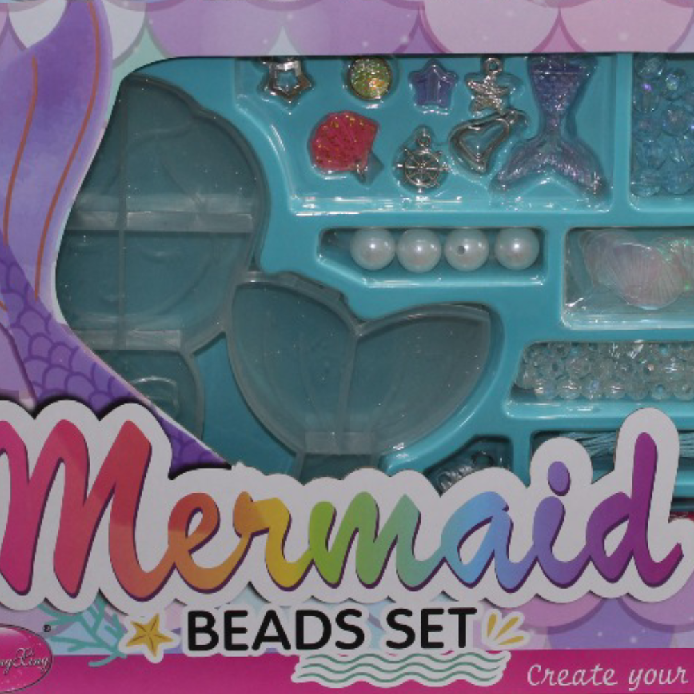 Mermaid Beads Jewelry Making Set