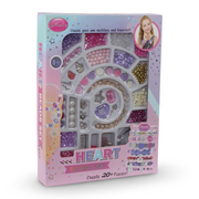 Heart Beads Jewelry Making Set – Creative Necklace & Bracelet Kit
