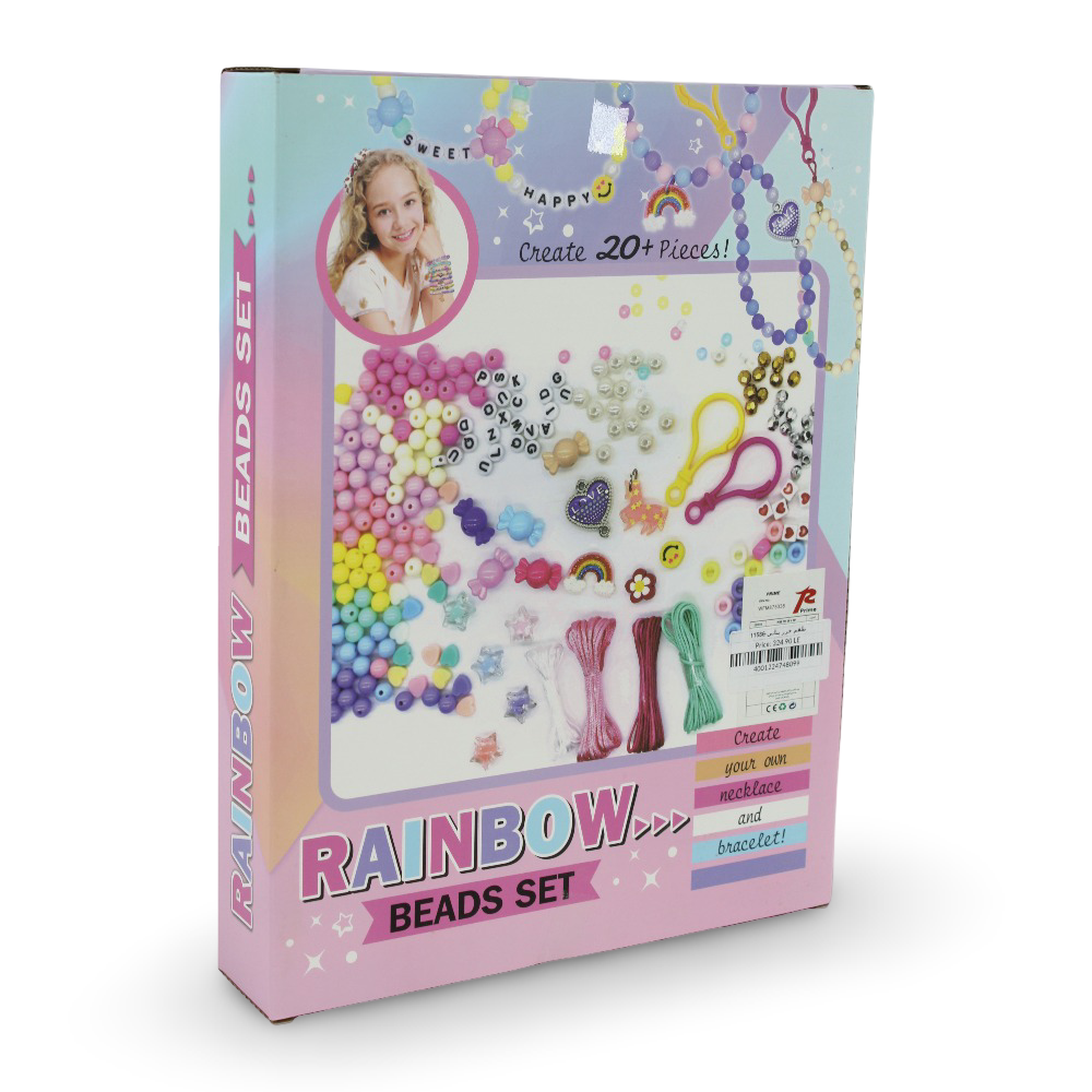 Rainbow Beads Jewelry Making Set