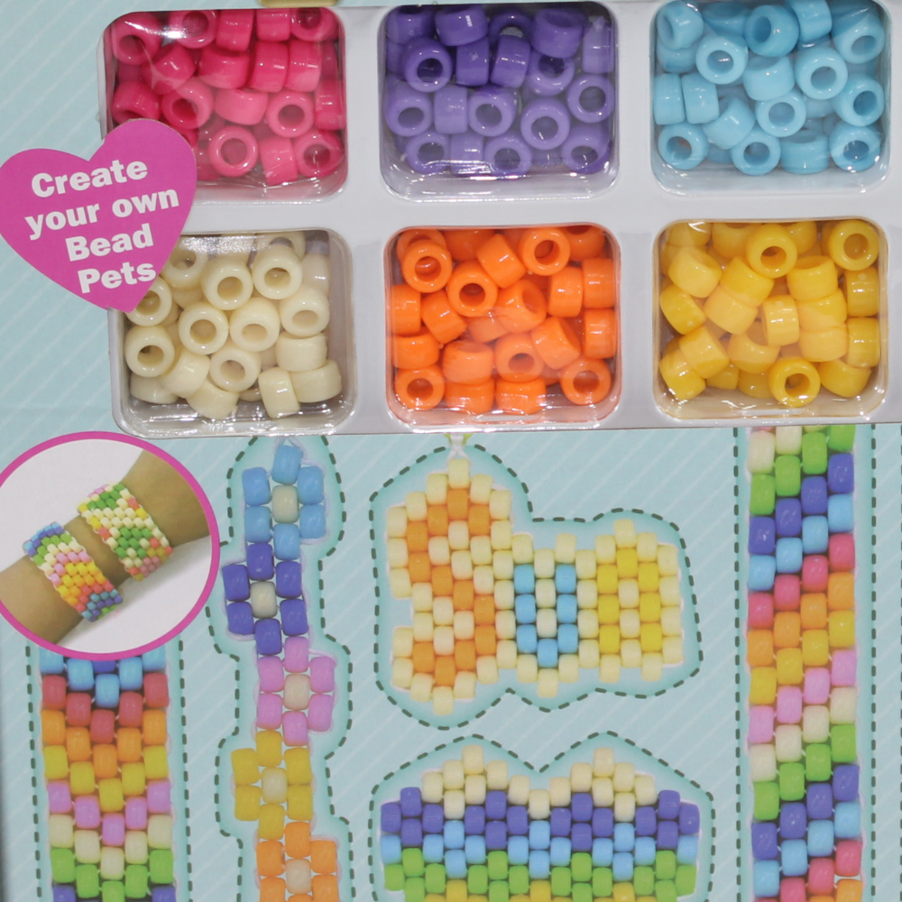 Bead Pets Jewelry Craft Set – 2-in-1 Bead Case & Workstation
