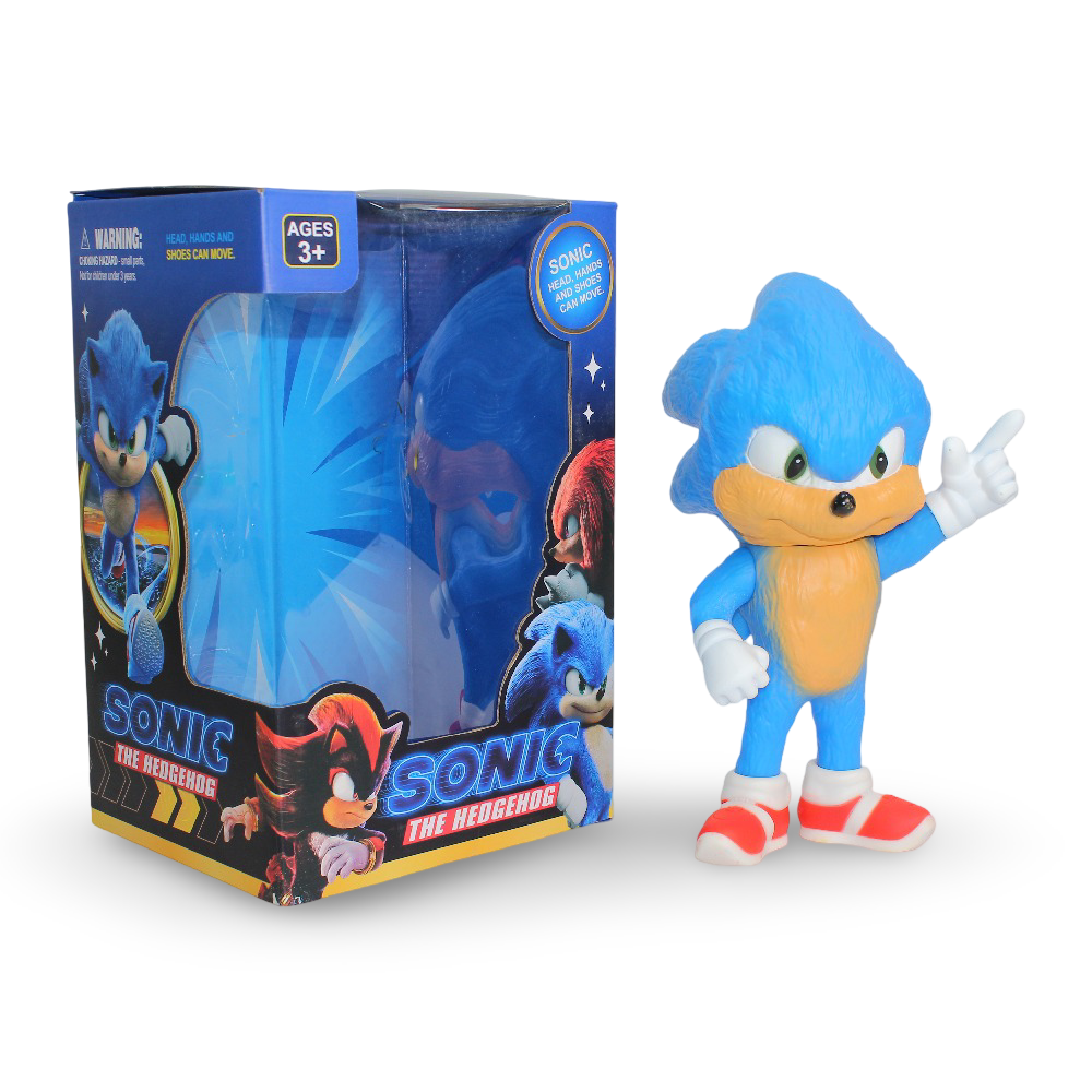 Sonic The Hedgehog Action Figure – Blue Character