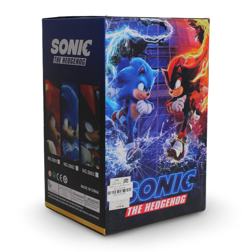 Sonic the Hedgehog Knuckles Action Figure – Large Size with Movable Parts