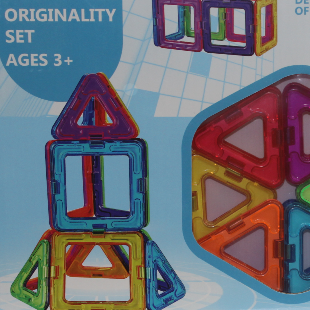 Magnetic Building Set – 28 Pieces