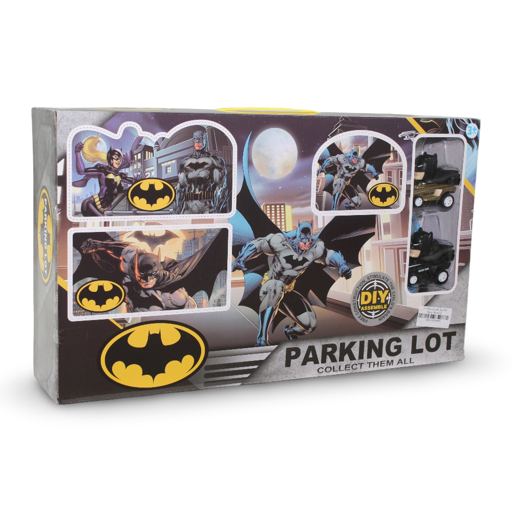 Batman Parking Lot Playset with Cars