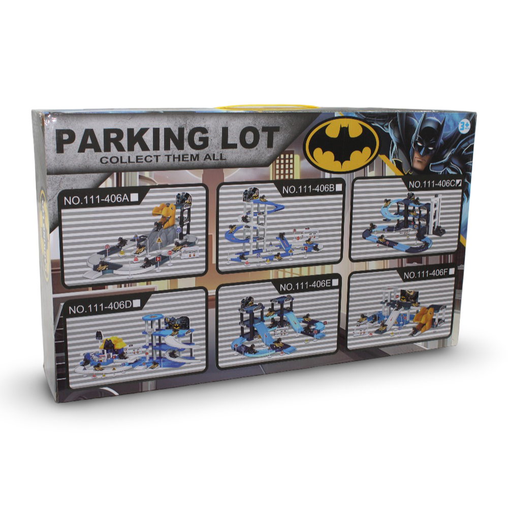 Batman Parking Lot Playset with Cars