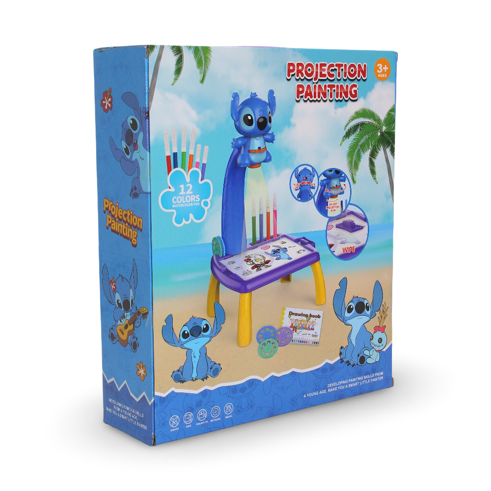 Stitch Drawing Projection Painting Art Toy