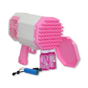 Rocket Bubble Gun 69 Hole – Pink