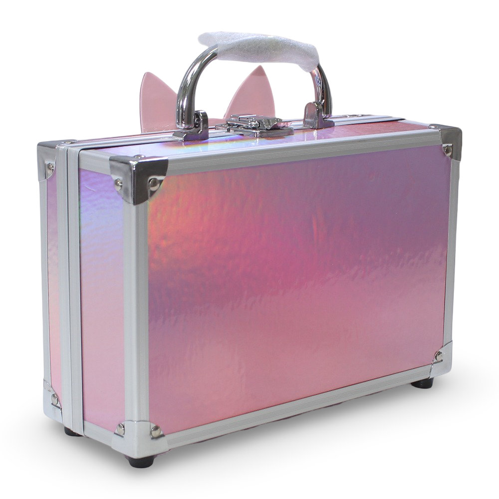 Kids Pretend Makeup Case – Pink Fox Design
