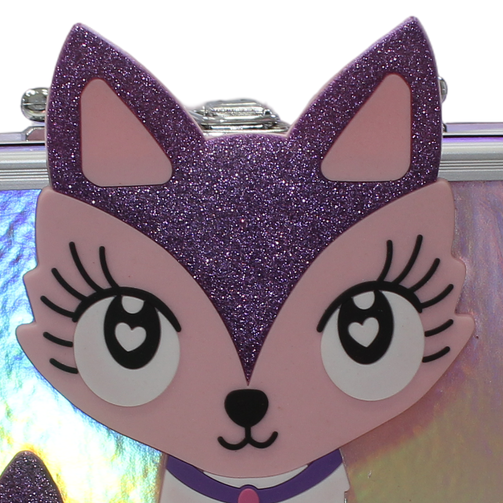 Kids Pretend Makeup Case – Pink Fox Design