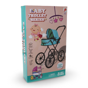 Doll Stroller Playset – Baby Trolley Series Pretend Play Toy