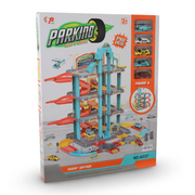 Jumbo Parking Garage Playset with Cars – 148 Pieces