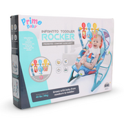 Prime Baby Infant-to-Toddler Rocker 18 Kg - Pink & Green