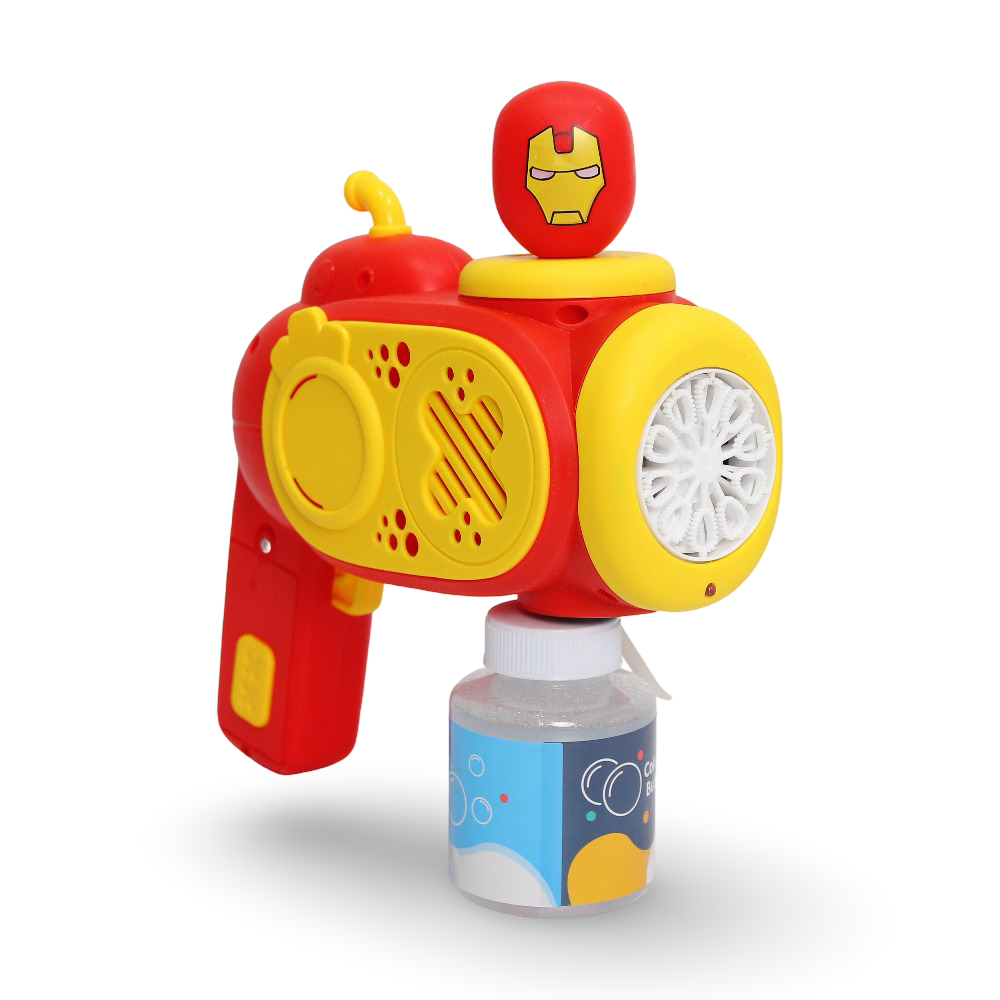 Iron-Man Electric Bubble Gun Toy