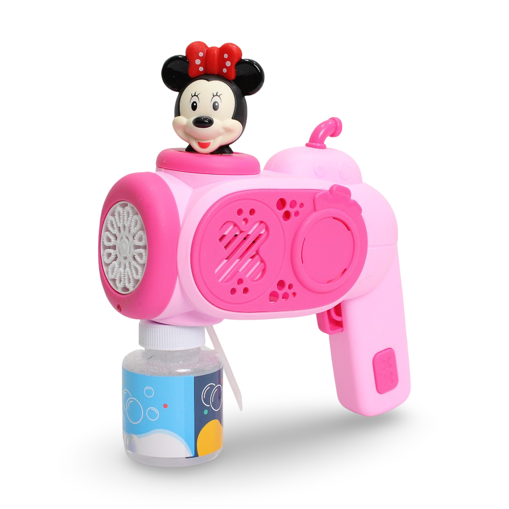 Minnie Mouse Electric Bubble Gun Toy