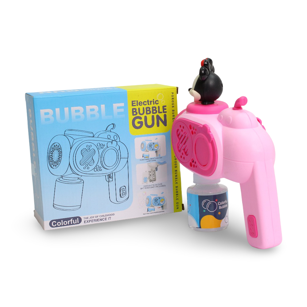Minnie Mouse Electric Bubble Gun Toy