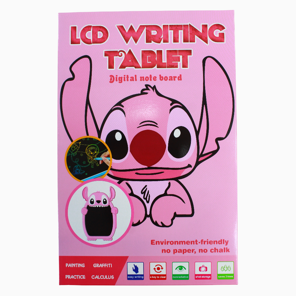 Stitch LCD Writing Tablet – Pink