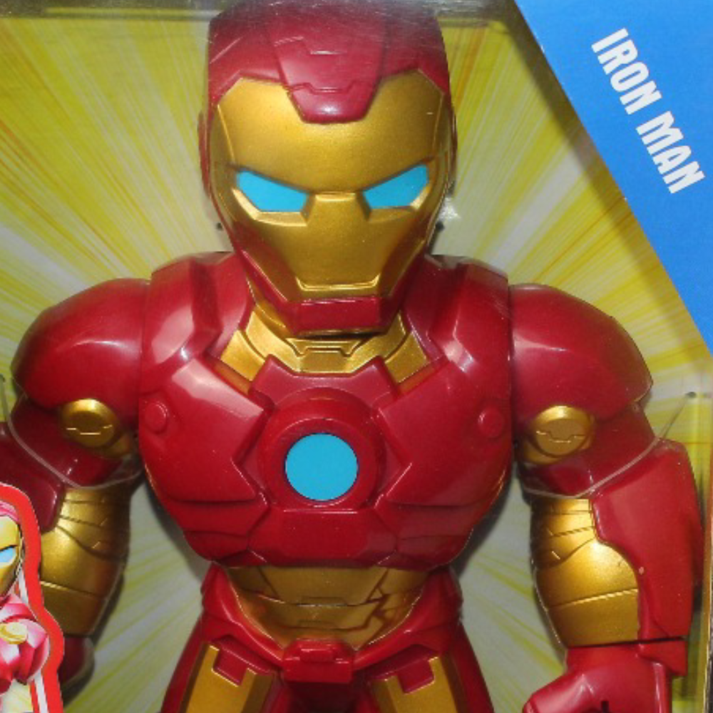 Marvel Super Hero Adventures Mega Iron Man Action Figure