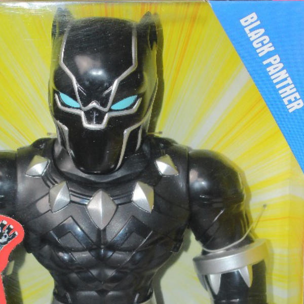Marvel Super Hero Adventures Mega Black Panther Action Figure