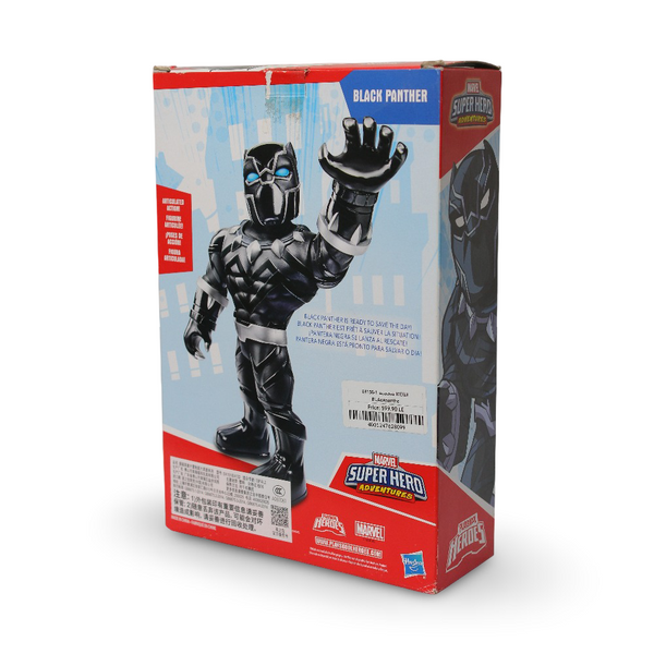 Marvel Super Hero Adventures Mega Black Panther Action Figure