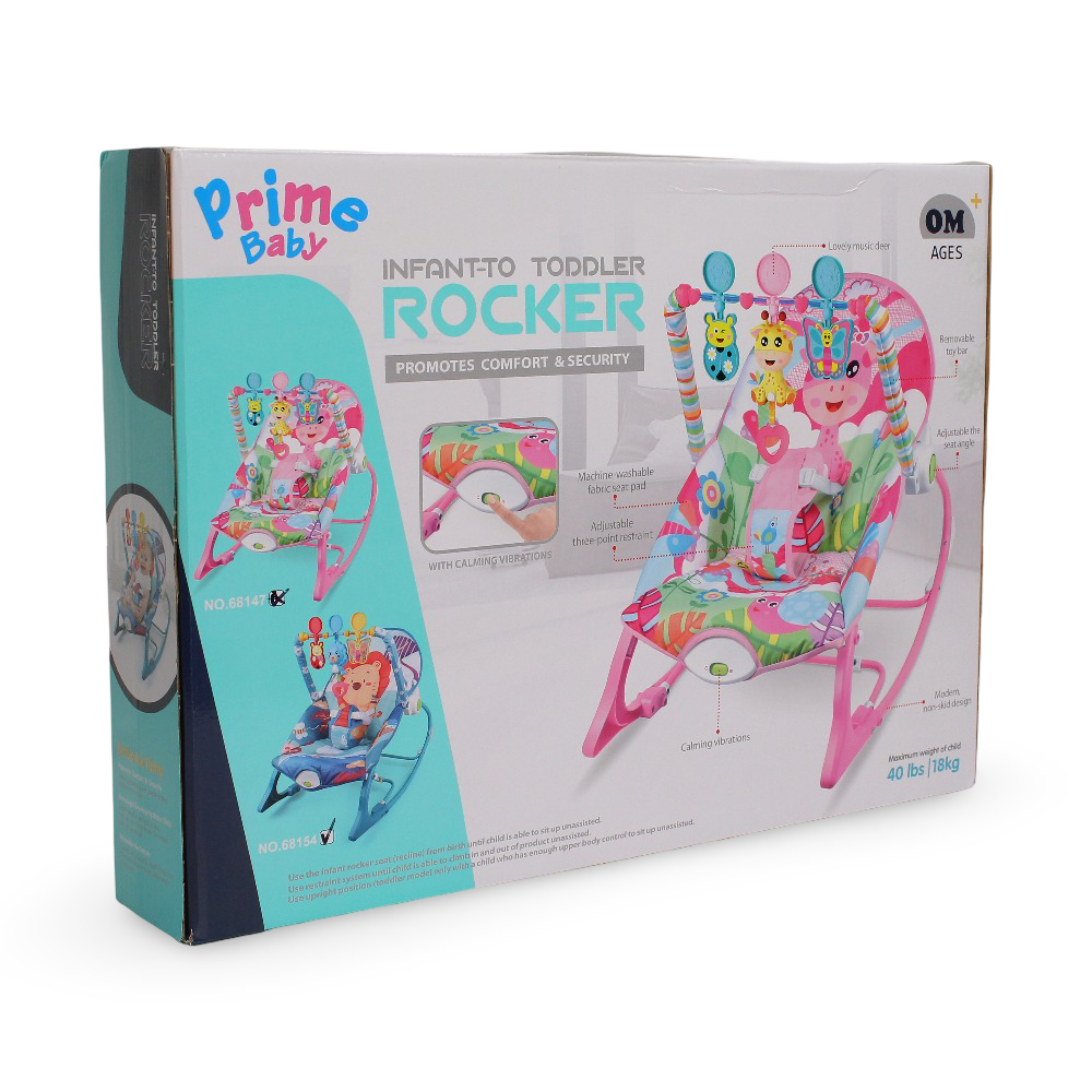 Prime Baby Infant-to-Toddler Rocker 18 Kg – Green