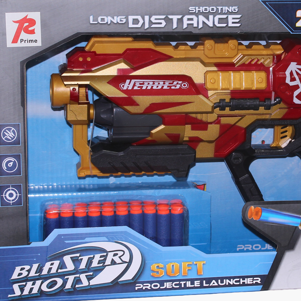مسدس طلقات فوم ايرون مان