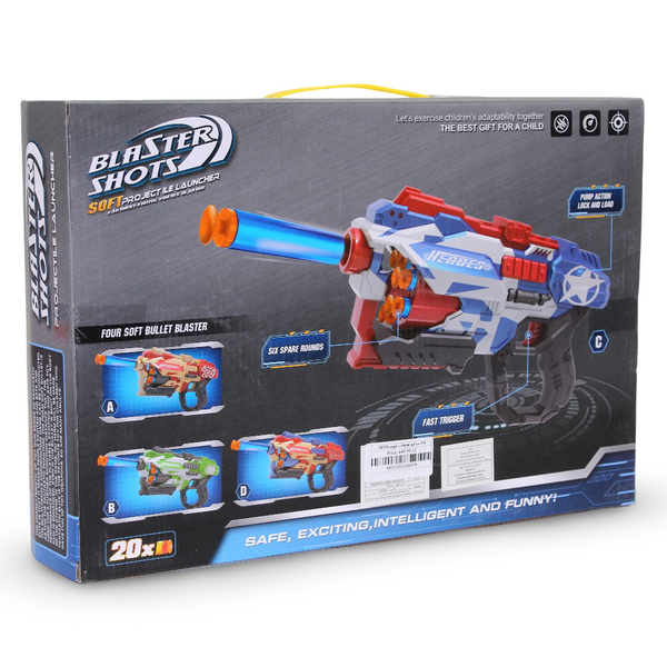 Ironman Foam Dart Blaster Gun