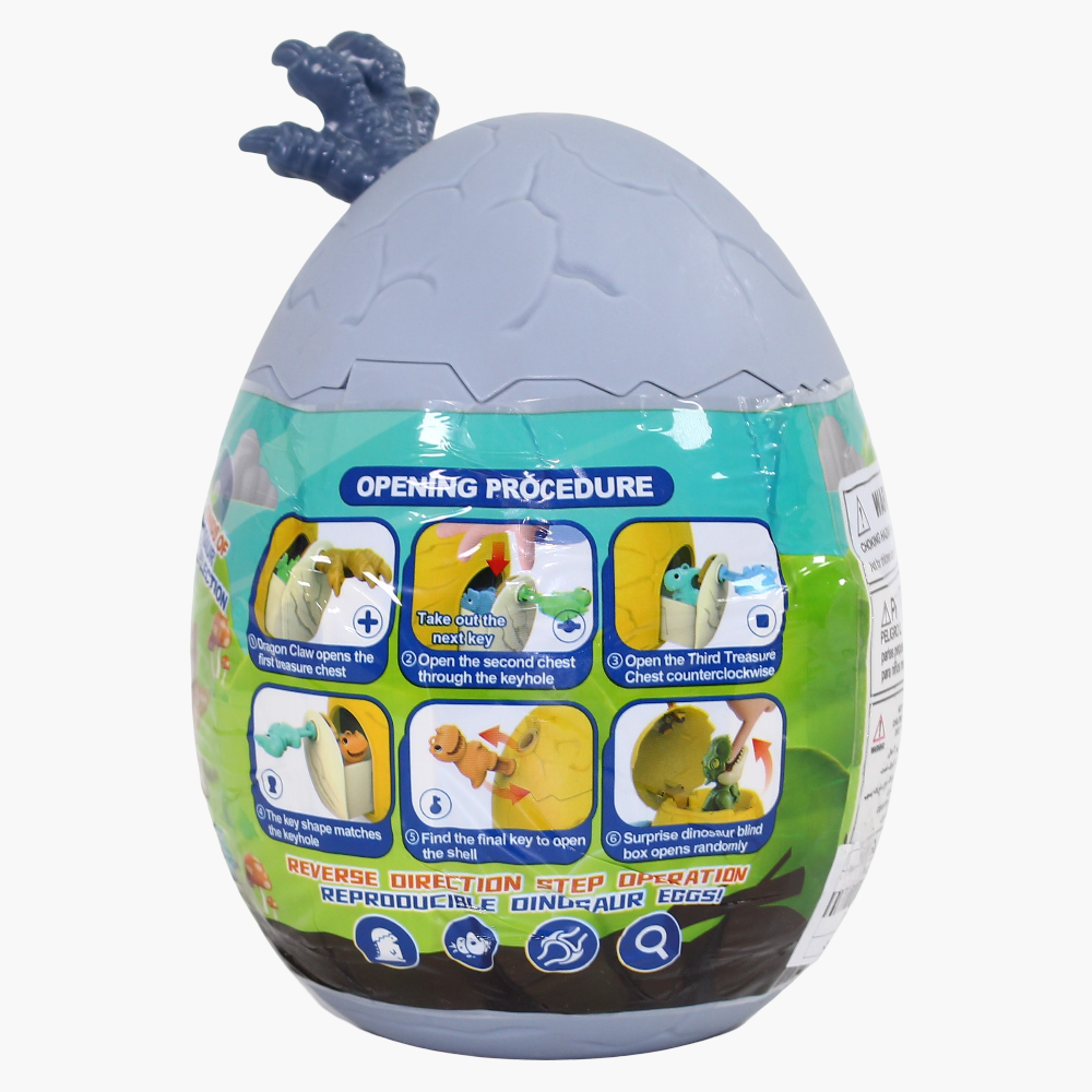 Dinosaur Egg Toy – Grey