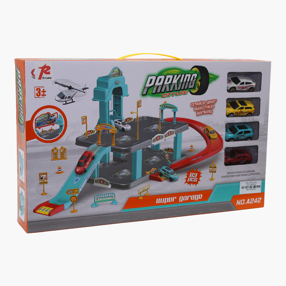 Parking City Life – Create Your Own Race Track Playset