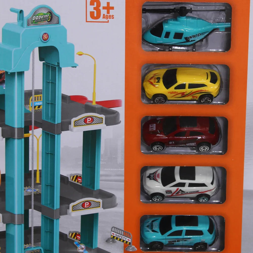 Parking City Life - Create Your Own Race Set – 118 Pieces