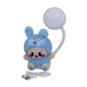 Prime Rechargeable Table Lamp – Baby Blue with Cartoon Frog Design