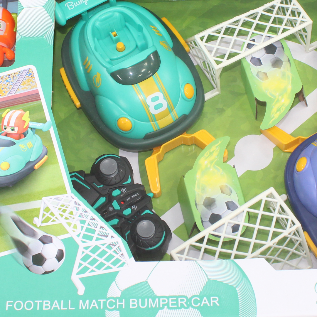 2.4G Remote Control Football Match Bumper Car Set