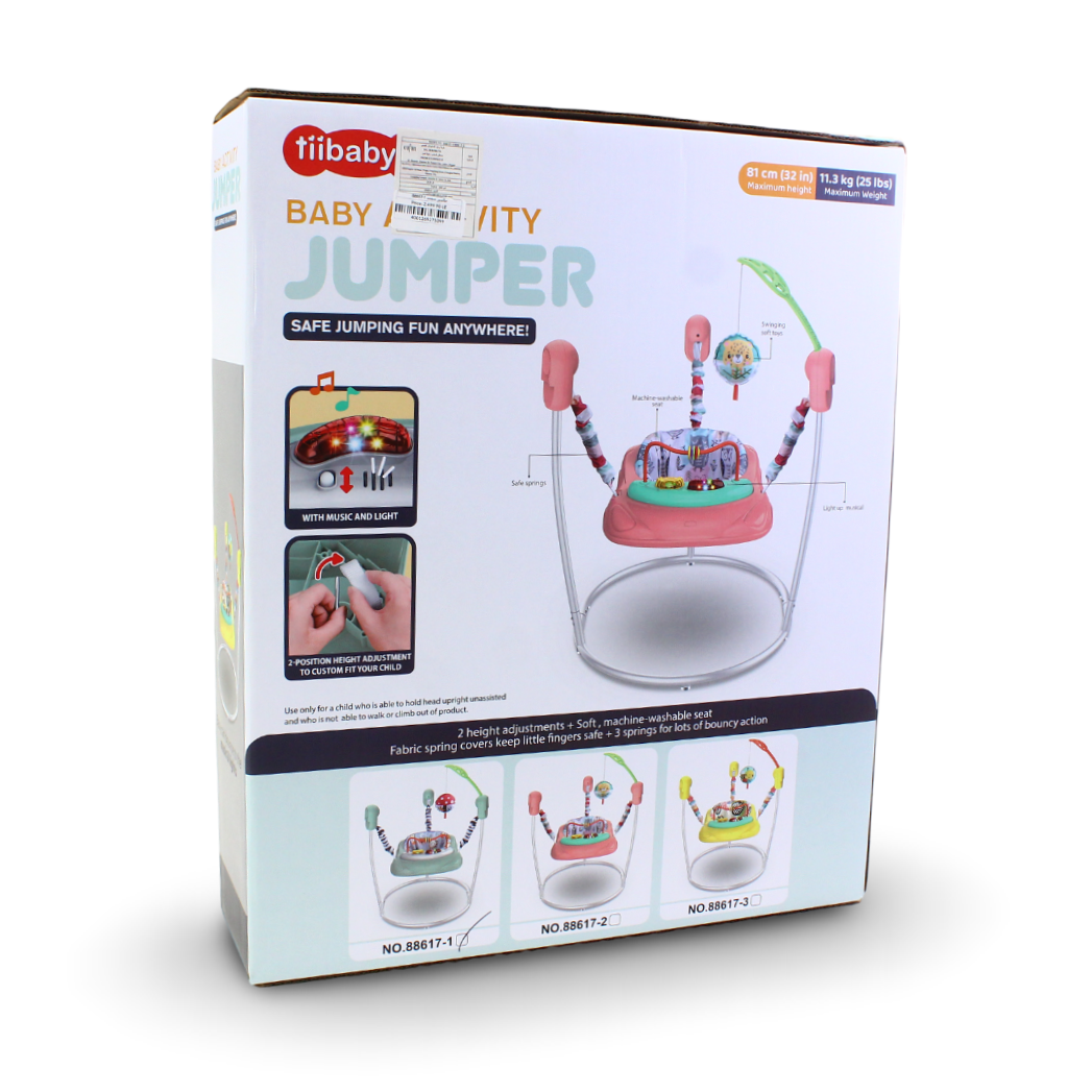 Tiibaby Baby Activity Jumper – نعناع – موديل 88617-1