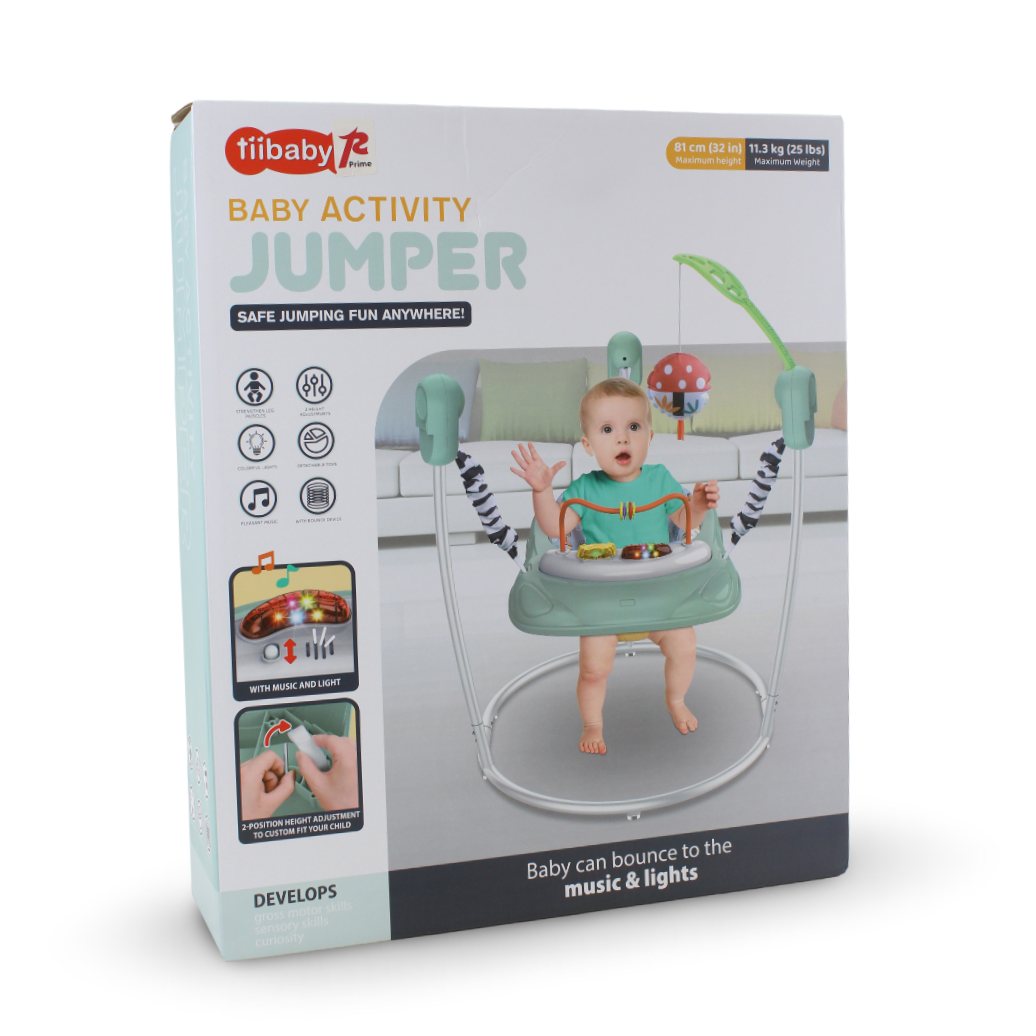 Tiibaby Prime Baby Activity Jumper – Pink