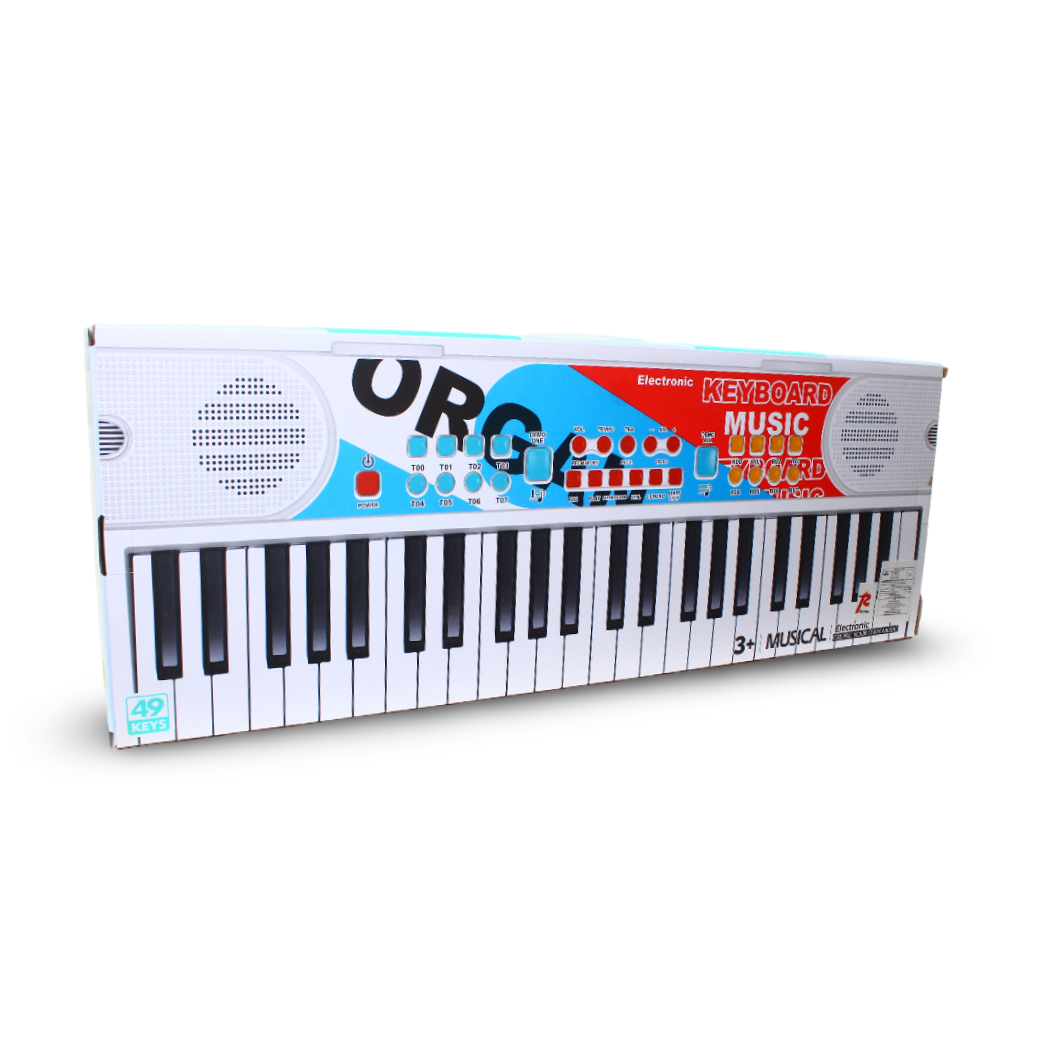 Electronic Keyboard with Microphone & USB – 49 Keys – Model BX1687