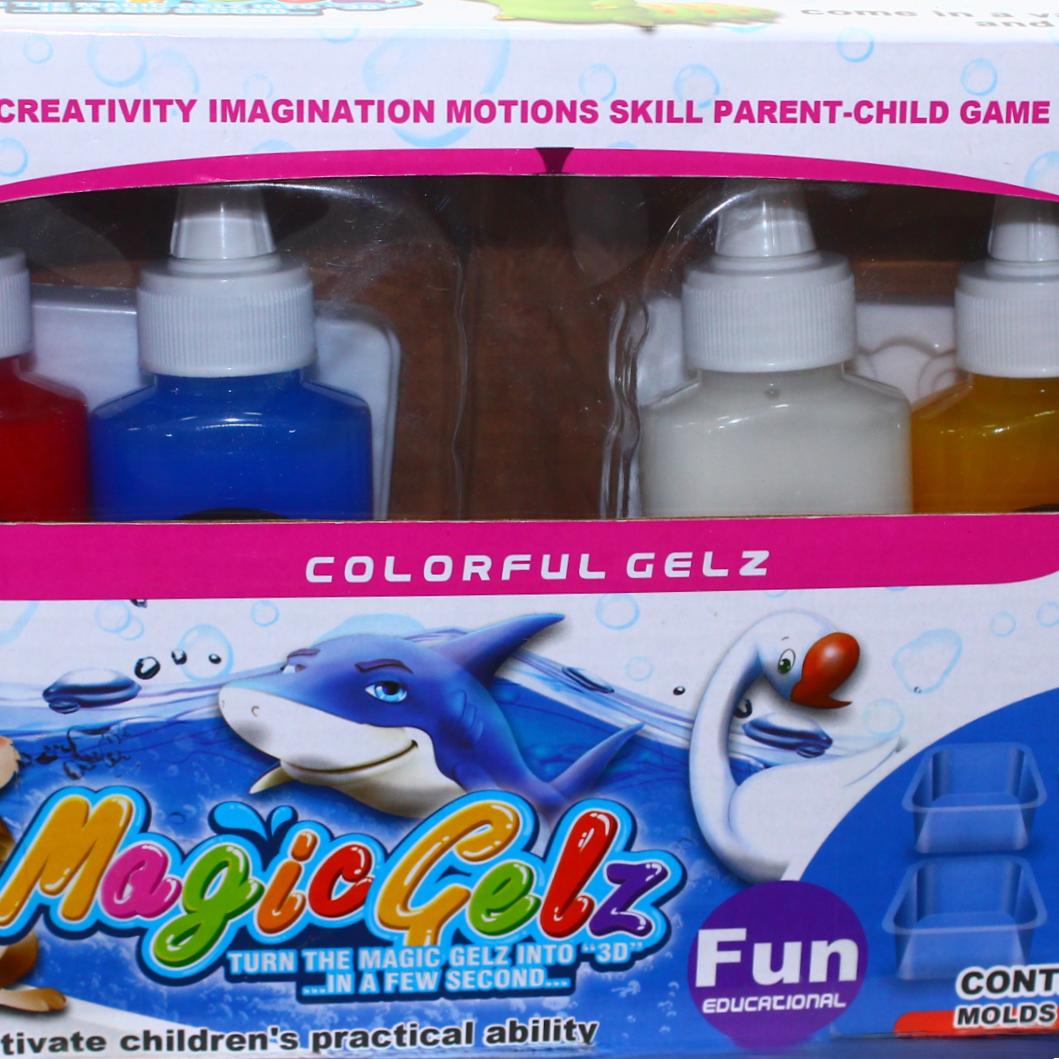 Magic Gelz Creative Craft Kit – 4 Colors – Model 367