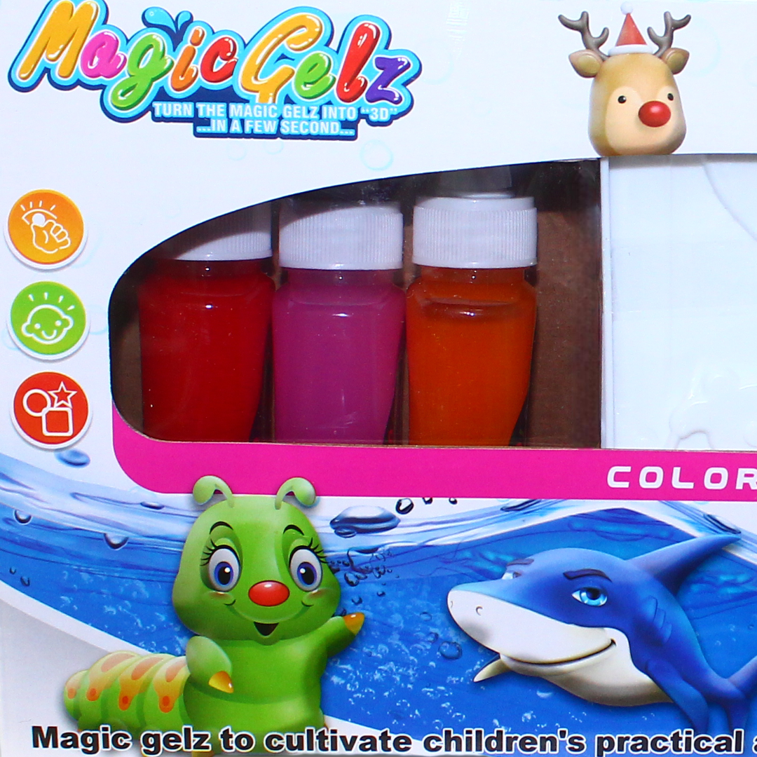 Magic Gelz Creative Craft Kit – 6 Colors – Model 368