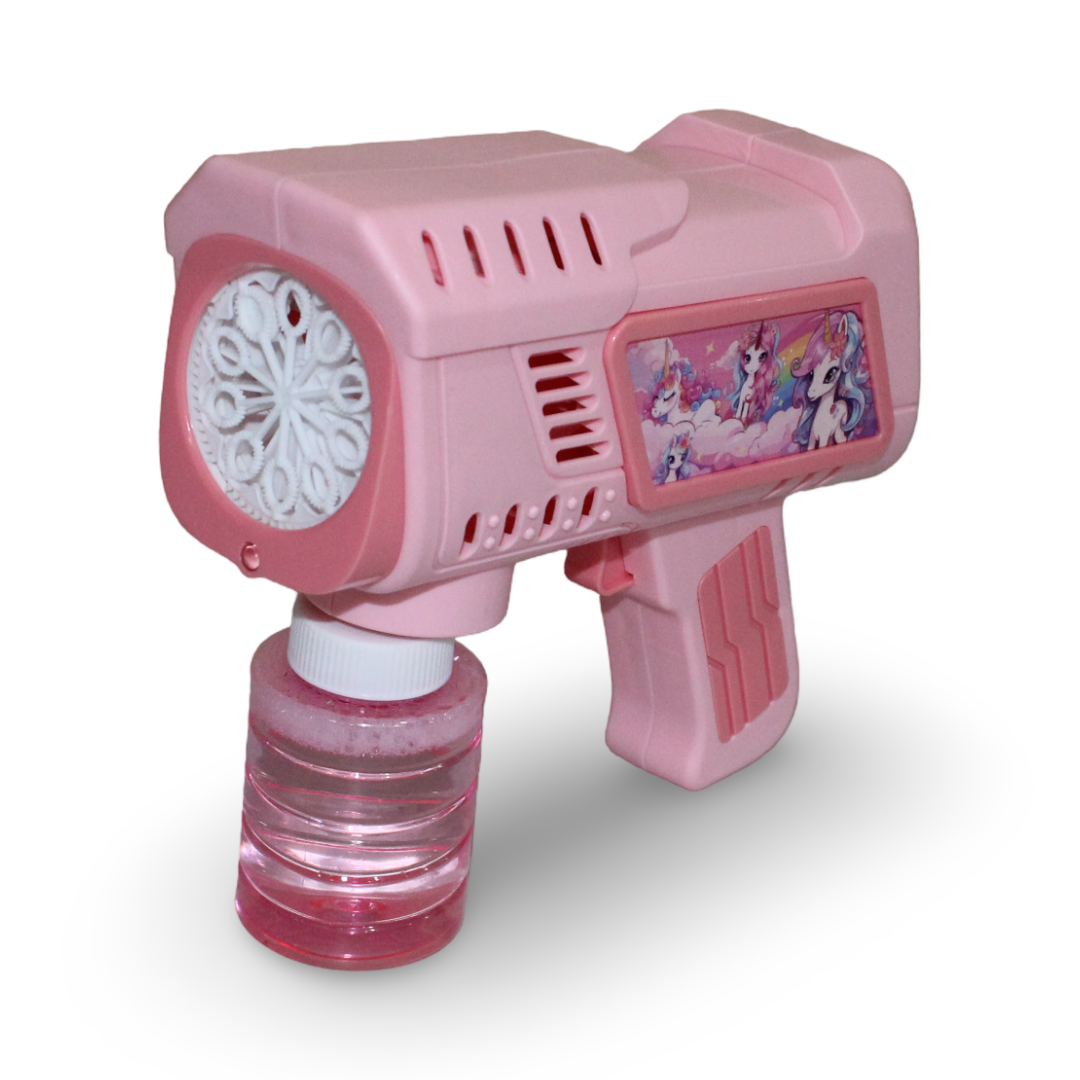 Unicorn Bubble Gun – Pink