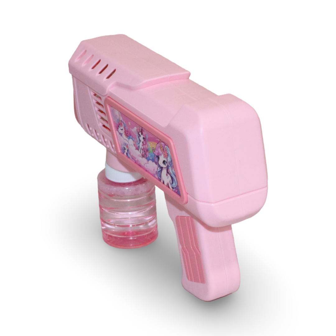 Unicorn Bubble Gun – Pink