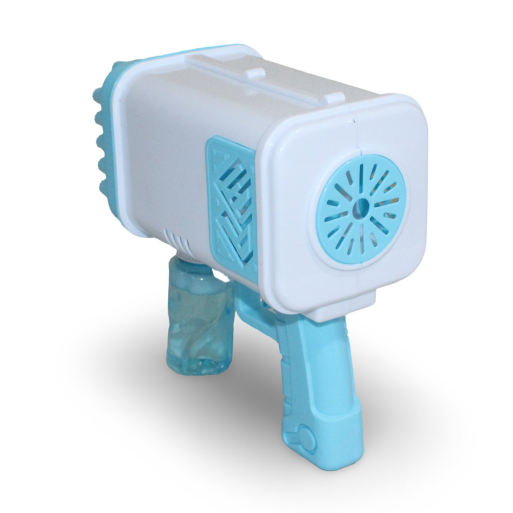 45-Hole Bubble Gun Toy – Baby Blue
