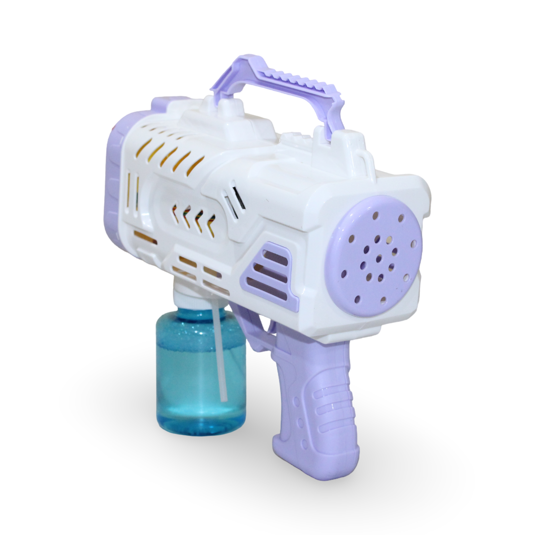 16-Hole Electric Bubble Machine Gun – Purple