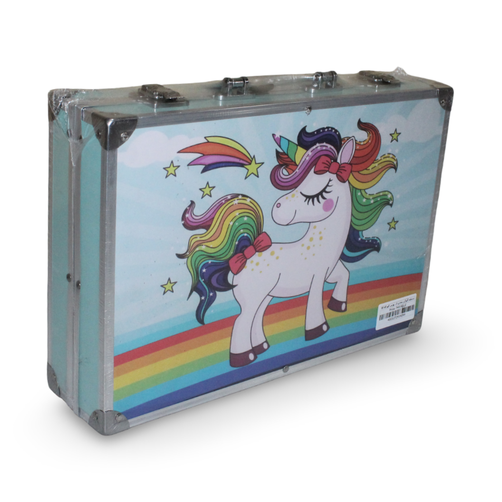Unicorn Art Supplies Set – Baby Blue