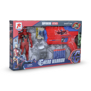 Spider-Man 2-in-1 Water Bullet Gun and Action Figure Toy Set