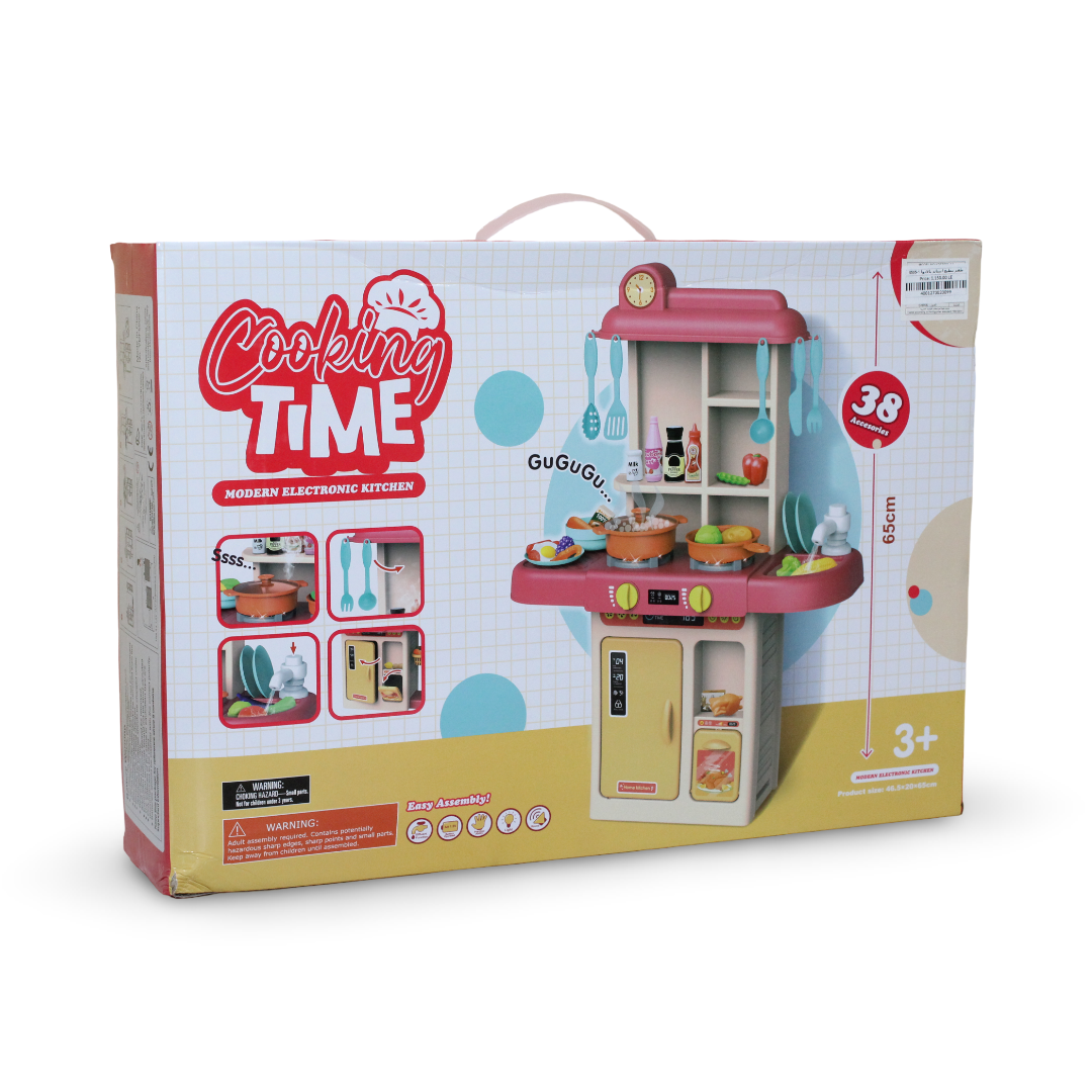 Cooking Time Modern Electronic Kitchen Set – 38 Pcs