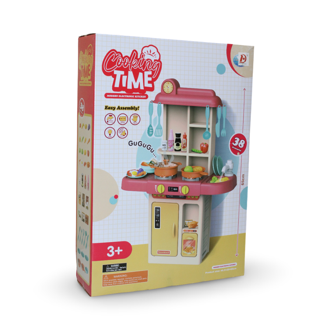 Cooking Time Modern Electronic Kitchen Set – 38 Pcs
