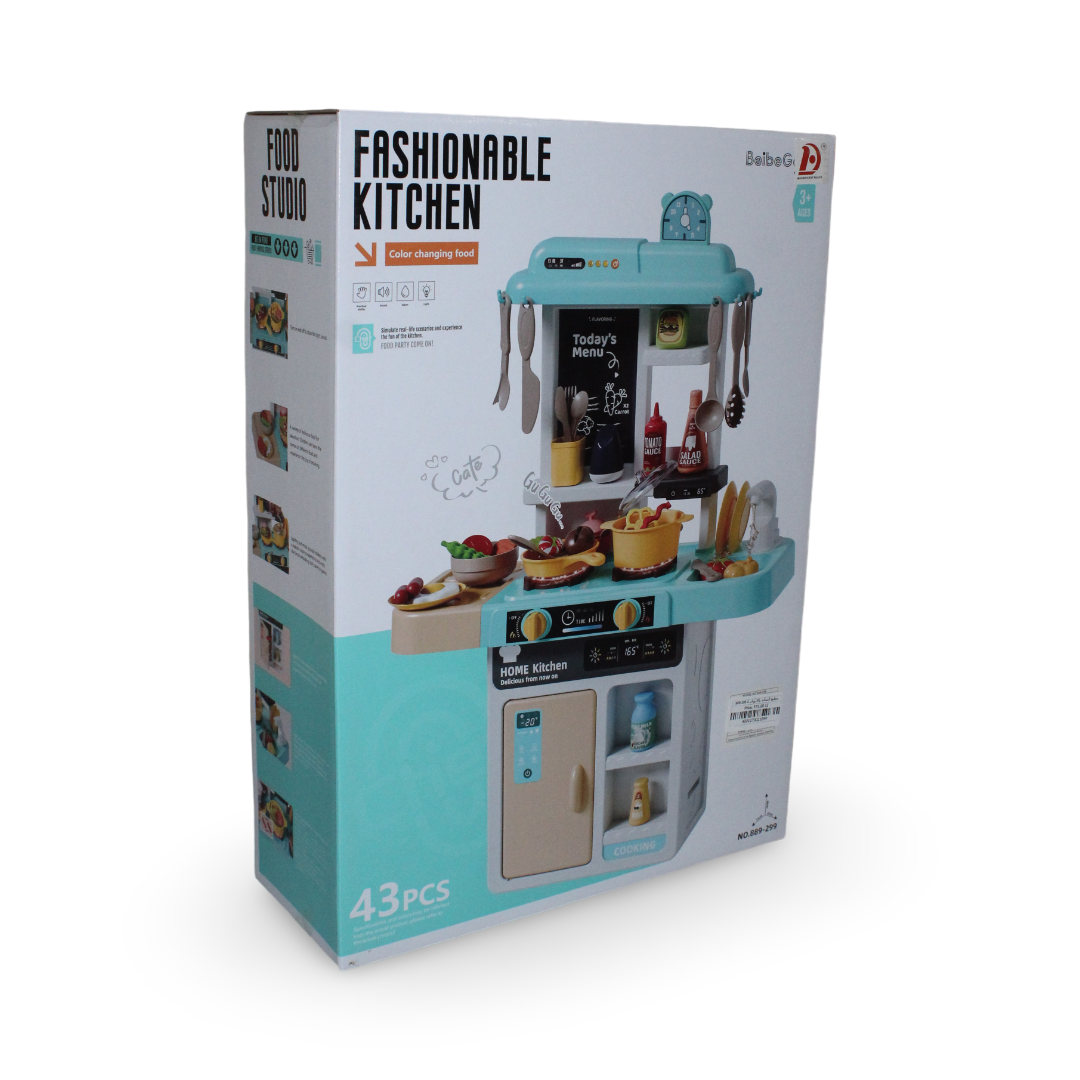 Fashionable Kitchen Playset – 43 Pcs